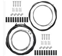 FACULX Mechanical for shifter Housing Brake Cable Road for Mountain Bike | Steel, PVC, for Mountain Bike, Hard-wearing, Firm Grip Steel,