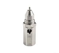 FACULX Mist Nozzle, 30-80 Angle Stainless Steel Washing Air Nozzle, Dry Fog Spray High Temperature Resistant For Dust Control Coal Mine Quarry(30 Angle)