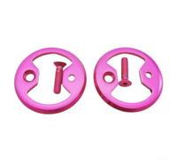 FACULX Pedal Plate Bow For Wahoo for speedplay Cleat Adapter Silver | Alloy, Rainbow Pink Green Purple Gold Blue, Bolts, Bicycle Parts