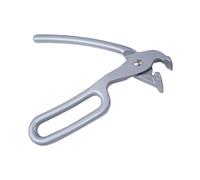 FACULX Pizza Pan Gripper for Deep Pizza Pans,Heavy Duty Cast Aluminum Pan Tongs,Great for Pulling Hot Pizza Pan out of the Microwave,Oven