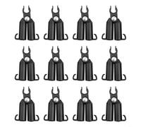 FACULX Plant Stake Connectors, A-Type Connecting Joint Fixed Clip, Plant Trellis Connector Clip, Trellis Brackets for Tomato Cages and Climbing Plants(11mm)