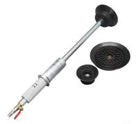 FACULX Pneumatic Car Dent Puller with Vacuum Suction Cup and Slide Hammer for Auto Body Repair - Fixer Tool with Copper and Aluminum Construction(Three Suction Cups)