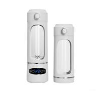 FACULX Portable Juicer, 600ml USB Blender with 12 Stainless Steel Blades for Smoothies, Shakes and Fresh-Juice with Type-C Charging for Home Kitchen Use(White)