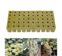 FACULX Rockwool Stonewool Grow Cubes Starter Sheets for Cuttings, Cloning, Plant Propagation, Seed Starting Hydroponic Grow Media Growing Medium for Vigorous Plant Growth