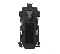 FACULX Water Bottle Pouch Holder Nylon FACULX Water Bottle Pouch | Nylon Water Bottle Pouch Holder with Hanging Buckle Mesh Bottom for 500-800ml Kettle Vest Belt