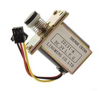 FACULX ZD131-B DC 3V Self-Absorption Solenoid Valve for Water Heaters, Compact Metal Electromagnetic Valve for Home Fuel Gas Fast Water Heater(ZD131-A)