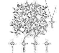FacynCroix Car Charm Metal Car Cross Charm Accessories Fashion Jewelry Great for Mom, Dad, Friend, Sister, Daughter, Girlfriends