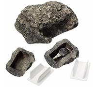 Facynde Key Hider Rock - Yard Decoration Hiding Spare Key Stone - Household Accessories Key Box for Yards Lawns Patios Porches Outdoor