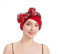 FADACHY Chemo Headwear Long Chiffon Head Scarf Soft Headwraps Cancer Hats Bandana Beanie for Hair Loss, Cancer Chemotherapy Patients Women