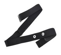 Fadbudss Heart Rate Monitor Chest Replacement Strap, HR Sensor Belt Compatible with Equipment Wahoo Garmin Polar, Elastic Sport Adjustable Soft Chest Mount Straps Bands for Run Cycling 1.77" (Black)