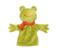 Fadcaer Hand Puppetsfor Kids, Animal Head Puppet Toy Soft Plush Animal Puppet for Children Puppet Theatre for Kids Boys Girls, Storytelling, Teaching, Preschool, Role-Play (Frog)