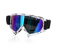 Fadcaer Ski Goggles for Men Women - Windproof Dustproof UV Protection Anti-Glare Anti-Fog Glasses for Skiing Snowboarding Outdoor Sports - Unisex Motorcycle Eyewear