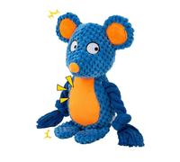 Fadcaer Squeaky Dog Toys: Durable, Interactive Dog Toys with Crinkle Paper, Great for Small and Medium Dogs (Rat)