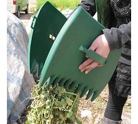 FADDARE Leaves Grabber, Pack of 2 Handheld Large Leaf Grabber Serrated Cleaning Tool for Garden Lawn Yard Leaf Rubbish Waste Grass Collecting Removal
