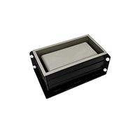 Faddare Silicone Planter Mold, 10x5x3.8inch Silicone Molds for Concrete Flower Pot, Large Planter Mold Rectangle Concrete Flower Pots DIY Container for Succulent Bonsai Decorating(Black)