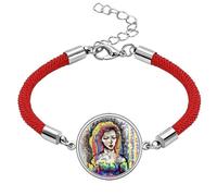 Fade Away Art Feature Lucky Red String Bracelet Rope Bracelet Handmade