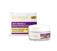 FADEOUT ANTI WRINKLE BRIGHTENING DAY CREAM SPF25 WITH HYALURONIC ACID 50ML