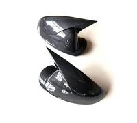 Fade-Resistant Surface Wing Mirror Cover For Buick For Regal 2008 2009 2010 2011 2012 2013 2014 2015 2016 Carbon Fiber/Gloss Black Exterior Mirror Cap(Carbon)