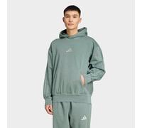 Faded Brushed Fleece Hoodie All Szn Green
