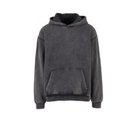 Faded hooded sweatshirt Build Your Brand Gris L
