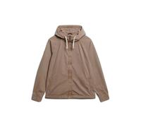 Faded twill hooded jacket Superdry Beige M