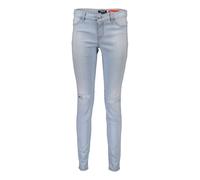 Faded Worn Cotton Jeans - female - Just Cavalli - Skinny Fit Jeans - Blue - W25 - Jeans W25