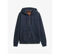 Superdry Essential Logo Washed Full Zip Sweatshirt Black S Men