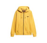 Faded zip-up hoodie with logo Superdry Essential Jaune 2XL