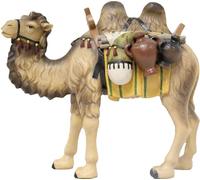 FADEDA Camel with Luggage, Suitable for 9 cm Figures, Hand Painted 4041635009644, Christmas Ribs, Nativity, 3 Saint Kings