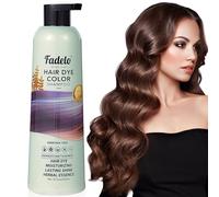 Fadelo Hair Dye Shampoo 4-in-1 for Grey Hair, New Formula, Semi-Permanent Hair Dye Shampoo Herbal Based, Moisturising, Long-Lasting Shine for Men and Women (Ca