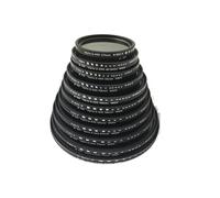 Fader Variable Adjustable Slim Neutral Density ND Lens Filter, ND2 To ND400 43/46/52/55/58/62/67/72/77/82/86mm For Nikon (Size : 67mm, Color : Variable ND2-ND400)