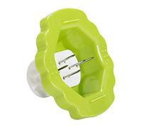 Faderr Grater Finger Protector, Food Safety Holder Slicer Grater Hand Guard, Slicer Veggie Cutter Hand Guard Grater Slicer Finger Protection Hand Guard, Green