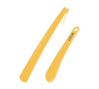 FADII Shoe Horn Long Handled 45cm+22cm Long Shoe Horn-Plastic Shoehorn For Men, Women With Comfort Grip Long Shoe Horns-Flexible Extra Long Shoe Horn For Elderly- Pack of 2 Shoe Spoon
