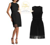 Fading Net Dress by Wolford XS Black Elegant Dress Net Design Transparent
