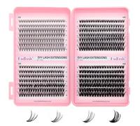 FADLASH 546pcs 0.07mm D Curl 8-16mm 20-30-40-60D Fluffy Russian Natural Cat-Eye Lashes DIY Eyelash Extensions
