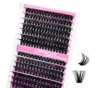 FADLASH 80D+100D 0.07mm D Curl 12-18mm Russian Volume Natural Wispy Fluffy Cluster Lashes DIY Eyelash Extensions