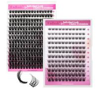 FADLASH Cluster Lashes K001+100D(3D) 0.07D8-16mm Wispy Russian Lash Fluffy