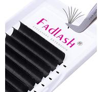 Fadlash Easy Fan Lashes C Curl 0.07 11mm Single Lashes Russian Lashes Natural Look Self Fanning Eye Lashes Automatic Blooming Russian Eyelashes Extensions(0.07-C-11)