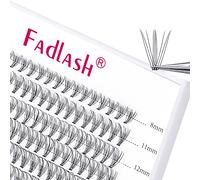 FADLASH Lash 0.10mm D Curl 8-15mm Mixed Length Cluster Lashes DIY Eyelash Extensions