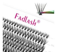 FADLASH Lash 30D 0.07mm D Curl 8-15mm Mixed Length Cluster Lashes DIY Eyelash Extensions