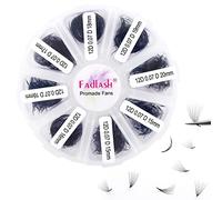 FADLASH Promades Eyelash 12D 0.07mm D Curl 1000pcs 15-20mm Lash Loose Fans