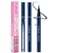 Fadlash Waterproof Eyeliner Liquid, Blue Ink Matte Eye Liner,Smooth & Dry Quickly Eye Pen Smudge-Proof, Long-Lasting Natural Look, Not Prone, Highly Pigmented, Vegan (0.6 ml)