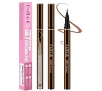 Fadlash Waterproof Eyeliner Liquid, Brown Ink Matte Eye Liner,Smooth & Dry Quickly Eye Pen Smudge-Proof, Long-Lasting Natural Look, Not Prone, Highly Pigmented, Vegan (0.6 ml)