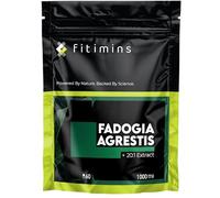 Fadogia Agrestis 1000mg | Sports Performance Supplement | 60 Vegan Capsules | 1-Month Supply | High Strength 20:1 Stem Extract | Supports Athletic Performance, Lean Muscle Growth & Energy | Fitimins