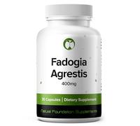 Fadogia Agrestis Extract| 400mg for Maximum Potency 30 Capsules | 3rd Party Lab Tested for Purity & Quality | Supplement for Men (30)