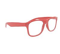 Fads & Fashions Classic Retro Oversized Style Mens Womans Geek Nerd Reading Glasses with 35 Colours TN49 (Pink Salmon, 1.50, multiplier_x)