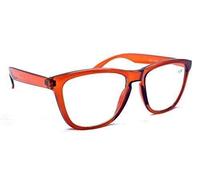 Fads & Fashions Geek Nerd Retro Large Framed Oversized Reading Glasses Choose from 8 Frame Colours 9130