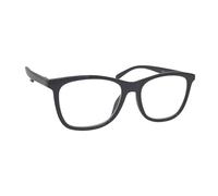 Fads & Fashions Geek/Nerd Stylish Retro Reading Glasses with Extra Strong All Metal Spring Hinges in 5 Colours +1.0+1.5+2.0+2.5 DX5 (Shiny Black, +2.5)