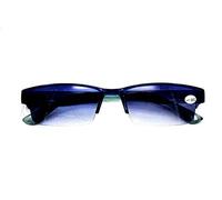 Fads & Fashions MT60/2 Grey Framed Sun Readers GREAT VALUE Spring Hinged Reading Glasses +1.5+2.0+2.5 (Grey, 2 x)