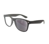 Fads & Fashions Photochromic Reading Glasses Classic Style Mens Womans with Glass Lenses TN49P (Matt Black, 2.0, x)